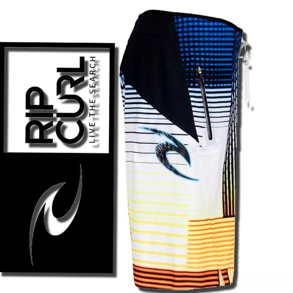 Check the video! Mick Fanning Rip Curl Mirage EC3 Boardshorts one pr sz34 sz30 - Picture 3 of 15